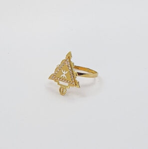 خاتم التامزيغت من الذهب عيار 18k