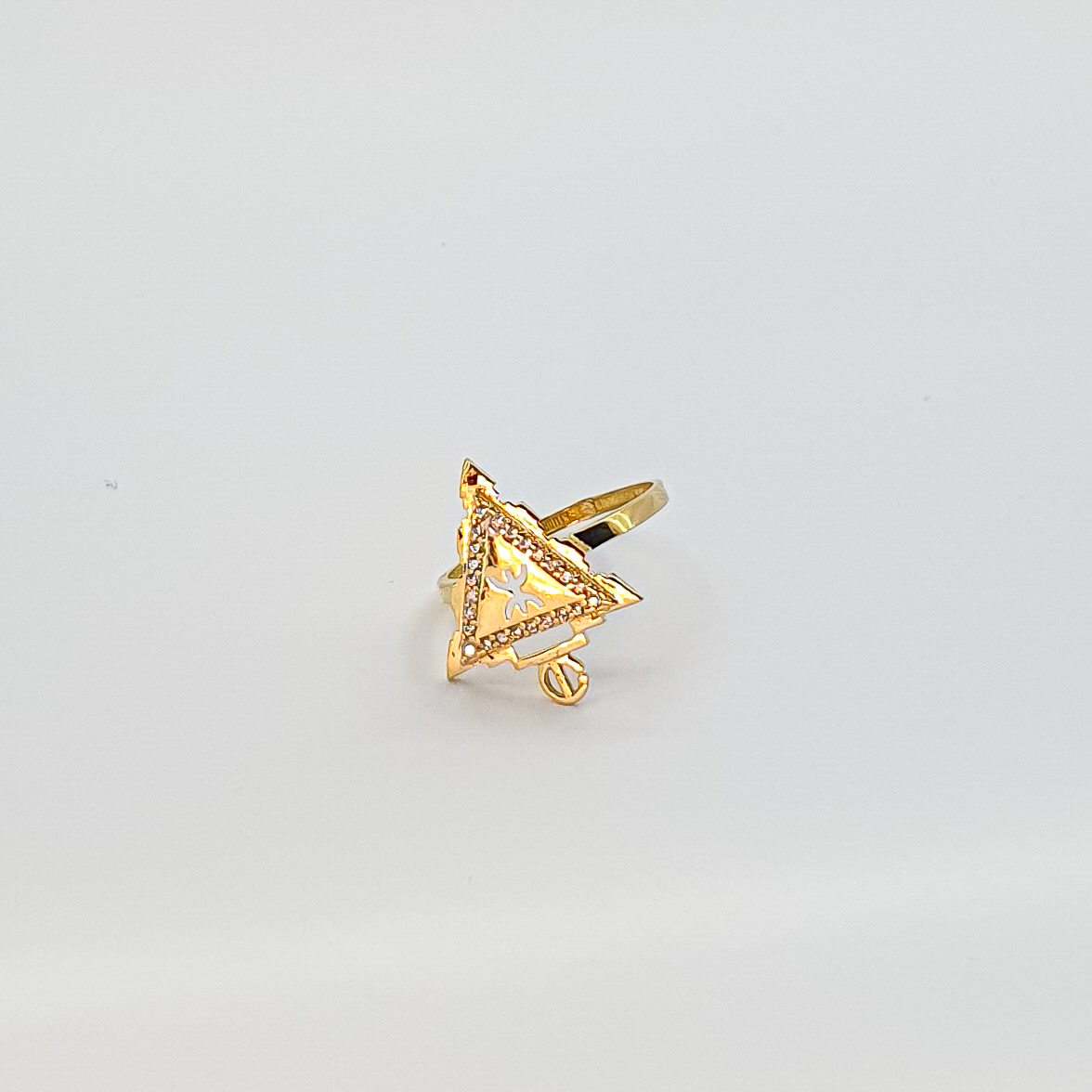 خاتم التامزيغت من الذهب عيار 18k