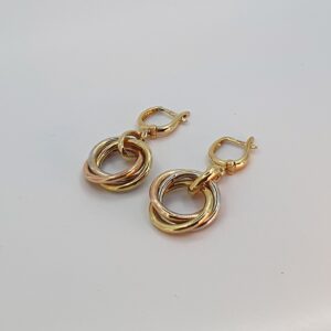 حلقات الخرصات للنساء من الذهب عيار 18k