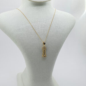 سنسلة موشارابي من معدن الذهب النفيس عيار 18k