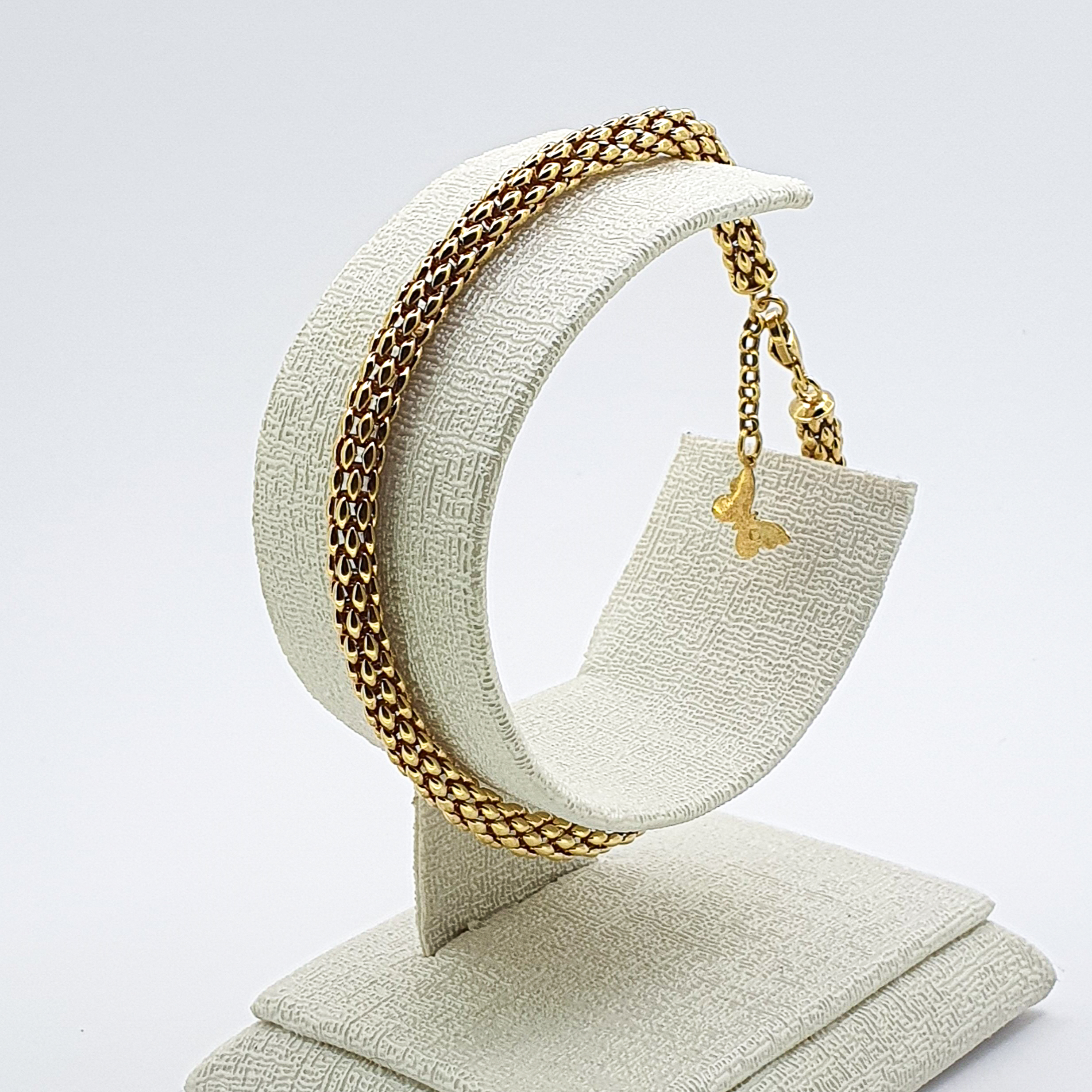 كورميط الجلد الأفعى للنساء من الذهب عيار 18k