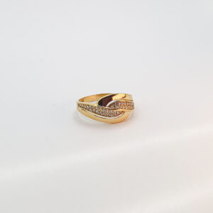 خاتم نسائي من الذهب عيار 18k