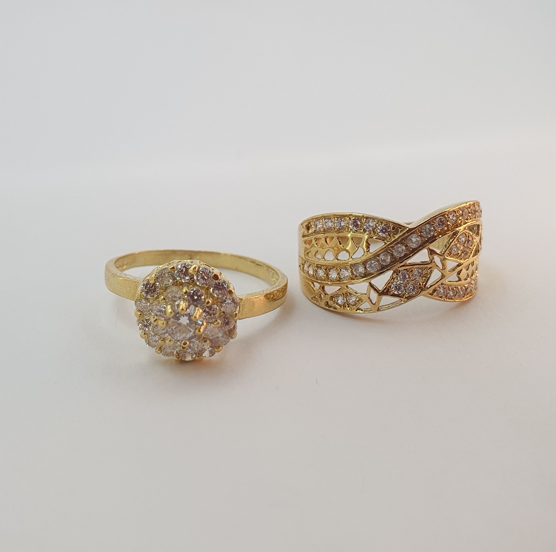 خاتم زواج من الذهب عيار 18k