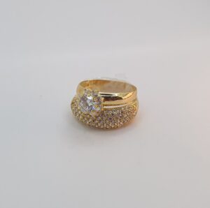 خاتم زواج من الذهب عيار 18k