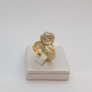 خاتم زواج من الذهب عيار 18k