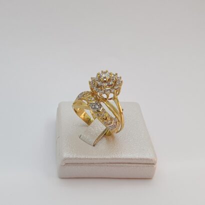 خاتم زواج من الذهب عيار 18k