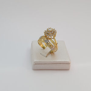 خاتم زواج من الذهب عيار 18k