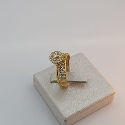 خاتم زواج من الذهب عيار 18k