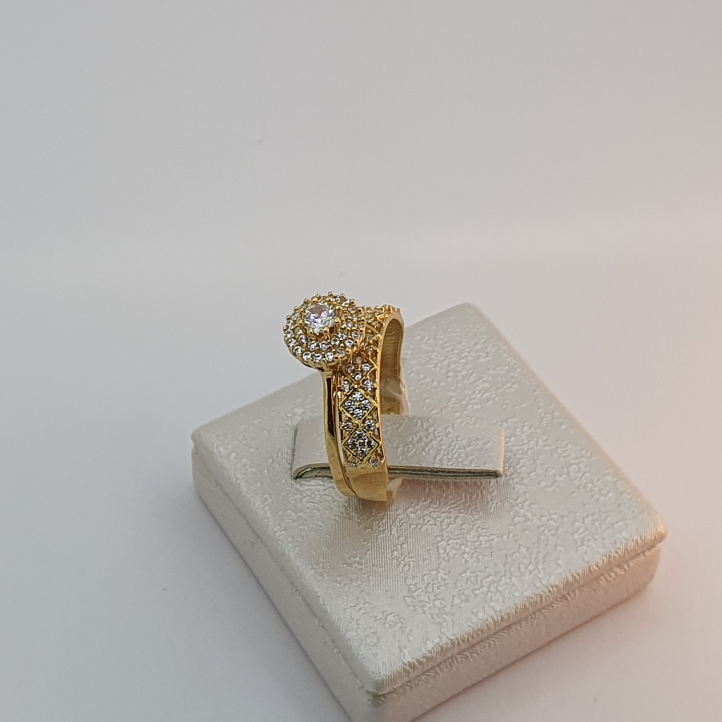 خاتم زواج من الذهب عيار 18k