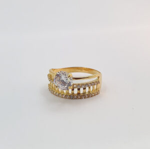 خاتم زواج من الذهب عيار 18k