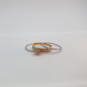 خاتم زواج من الذهب عيار 18k