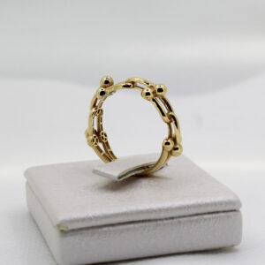 خاتم تيفاني من الذهب عيار 18قيراط