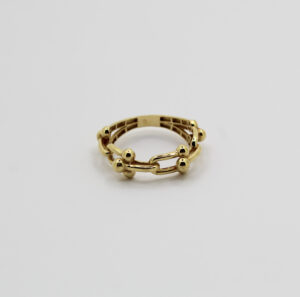 خاتم تيفاني من الذهب عيار 18قيراط