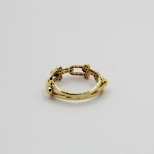 خاتم تيفاني من الذهب عيار 18قيراط