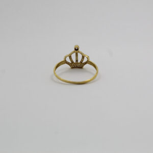 خاتم التاج من الذهب عيار 18قيراط
