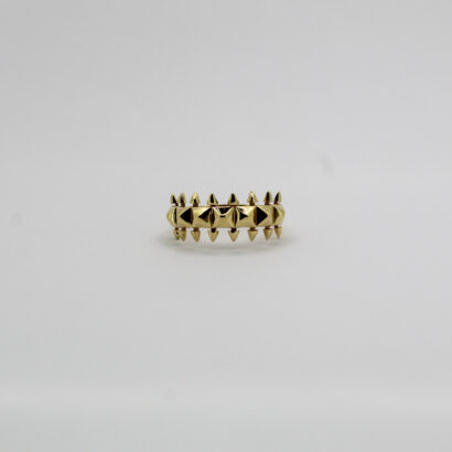 خاتم الكلاش من الذهب عيار 18قيراط