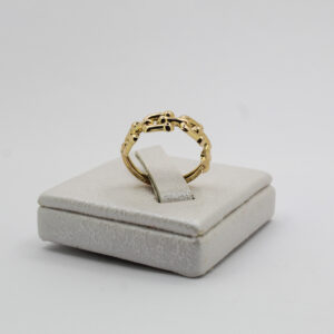خاتم التيفاني من الذهب عيار 18K