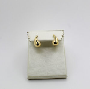 أقراط الدمعة من الذهب عيار 18k