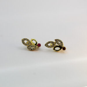 حلقات الأذن للنساء من الذهب عيار 18k