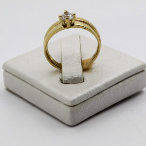 خاتم زواج من الذهب عيار 18k