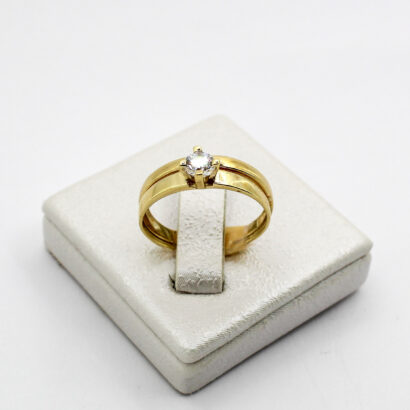 خاتم زواج من الذهب عيار 18k