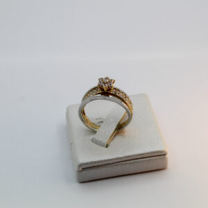 خاتم زواج من الذهب عيار 18k