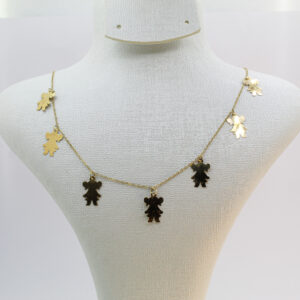 سنسلة البنيتات من الذهب عيار 18k