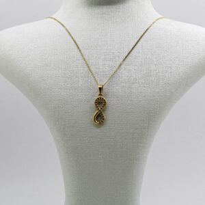 سنسلة infinity من الذهب عيار 18k