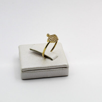 خاتم التاج من الذهب عيار 18K