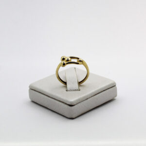 خاتم تيفاني من الذهب عيار 18K