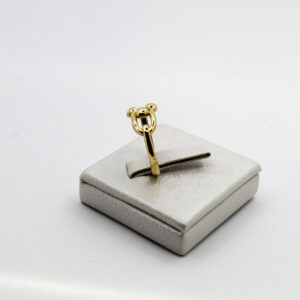 خاتم تيفاني من الذهب عيار 18K