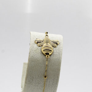 كورميط النحلة من الذهب عيار 18قيراط