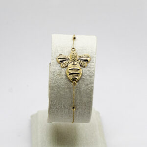 كورميط النحلة من الذهب عيار 18قيراط