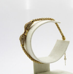 كورميط الفهد من الذهب عيار 18قيراط