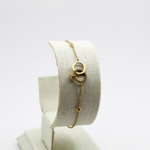 سوار "الخواتم" من الذهب عيار 18قيراط