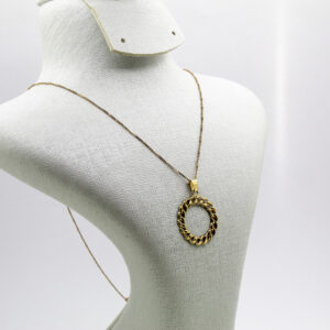 قلادة الكورميط من الذهب عيار 18قيراط