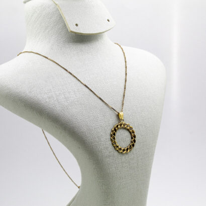 قلادة الكورميط من الذهب عيار 18قيراط