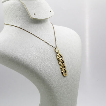 قلادة الكورميط من الذهب عيار 18قيراط