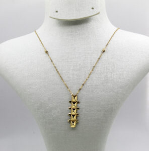 سنسلة الكلاش من الذهب عيار 18قيراط