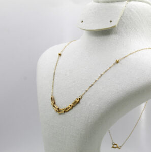 سنسلة التيفاني من الذهب عيار 18قيراط