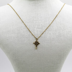 قلادة ذهبية من الذهب عيار 18قيراط