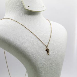 قلادة ذهبية من الذهب عيار 18قيراط