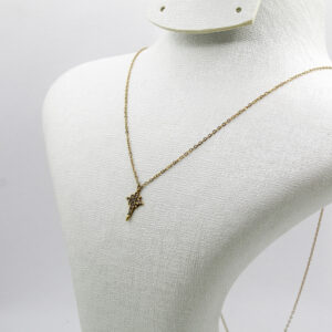 قلادة ذهبية من الذهب عيار 18قيراط