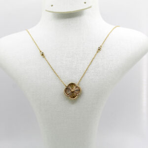 سنسلة van-cleef من الذهب عيار 18قيراط