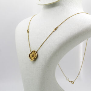 سنسلة van-cleef من الذهب عيار 18قيراط