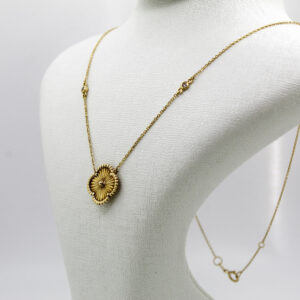 سنسلة van-cleef من الذهب عيار 18قيراط