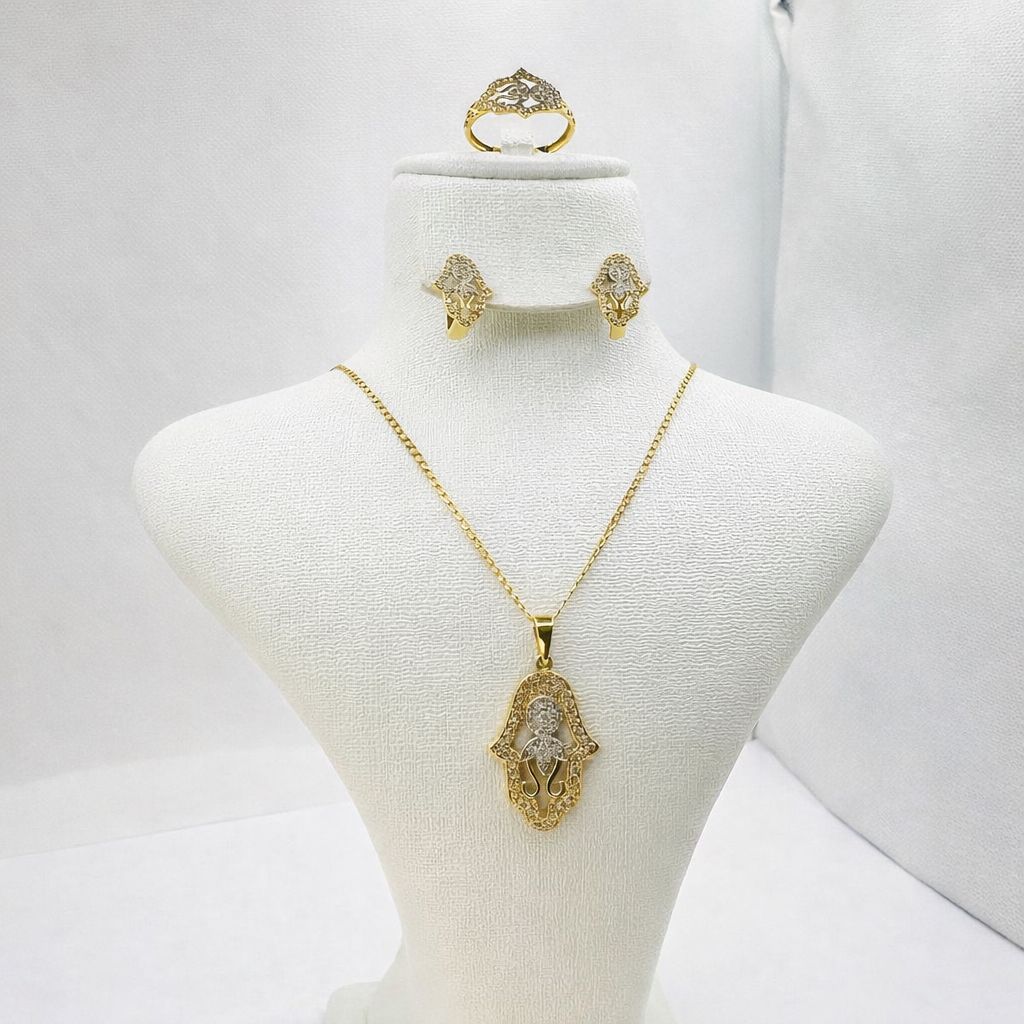 طقم خميسة بالحجر